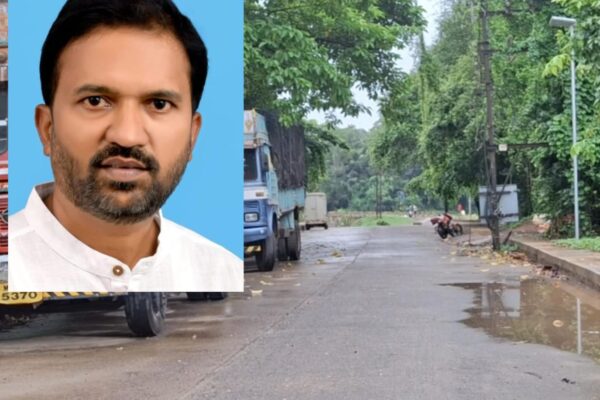 कुडाळमधील गणेश घाट रस्त्याच्या निकृष्ट कामाला जबाबदार कोण…?