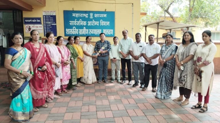 स्त्रीरोग तज्ञ डॉ. प्रशांत बागडे यांनी मालवण ग्रामीण रुग्णालय येथे पदभार स्वीकारला